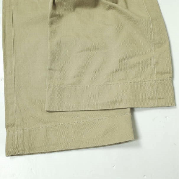 RRL ダブルアールエル OFFICERS CHINO TROUSER オフィサーズチノトラウザー 33 ベージュ Double RL パンツ FIELD ボタンフライ g11334_画像6