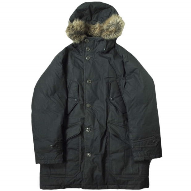 売れ筋新商品 RRL g11246 ファー ダウンコート オイルド RL Double