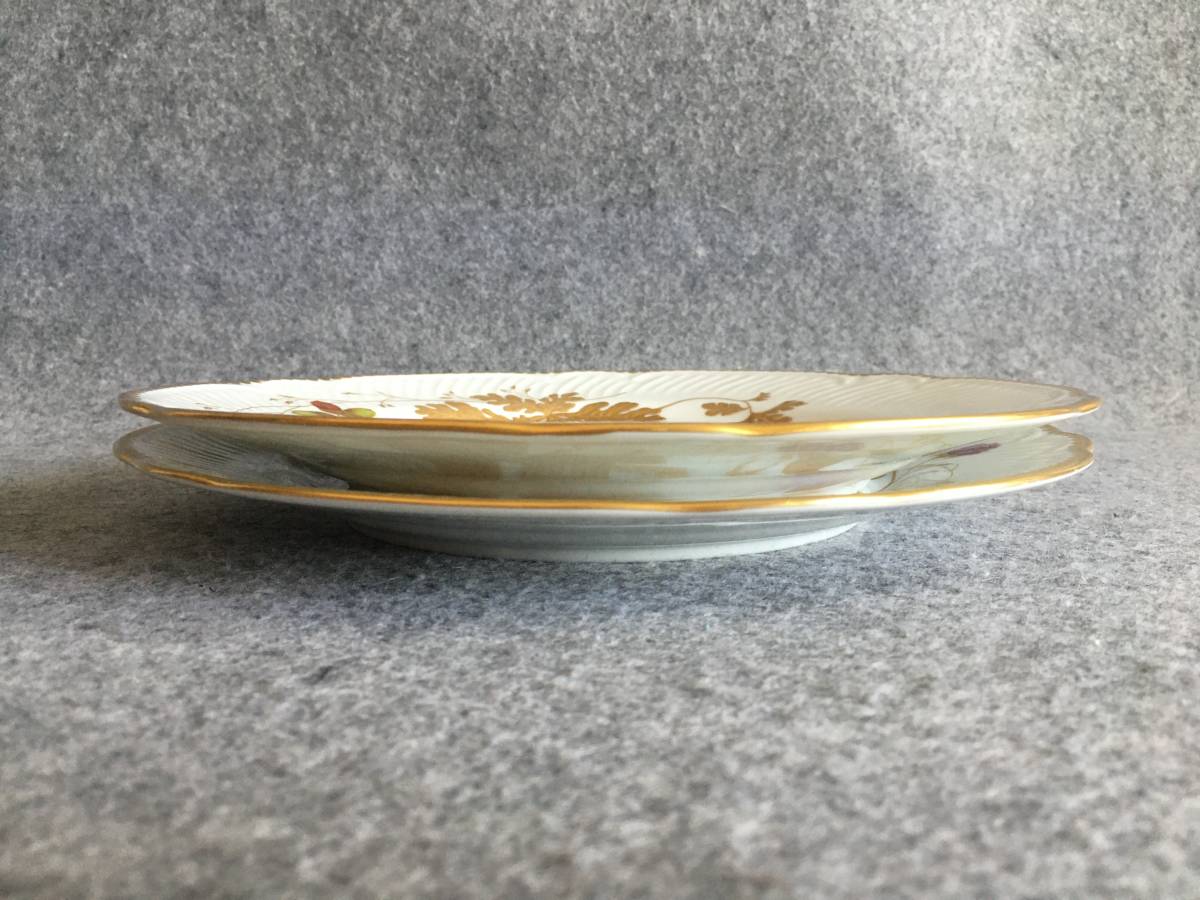 送料込 即決 レア 廃盤品 リチャードジノリ GINORI サボイア家の果実 ディナー皿 2点