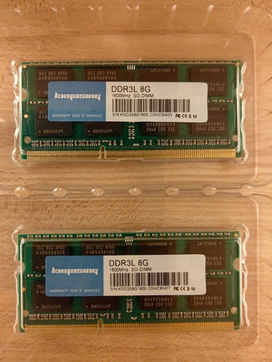 コスパ高】16GB(8GBx2) DDR3 PC3L-12800S 新品未使用エラー無し コスパ高】16GB(8GBx2) DDR3 PC3L-12800S 新品未使用エラー無し