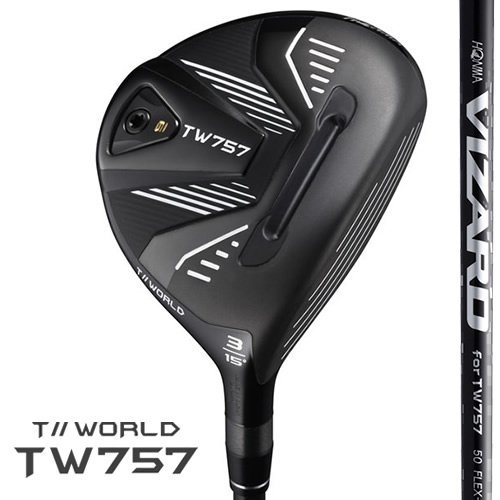 新品 ホンマ ツアーワールド TW757 FW 7W 21° 純正カーボン VIZARD SHAFT for TW757 (R) 日本仕様_画像1