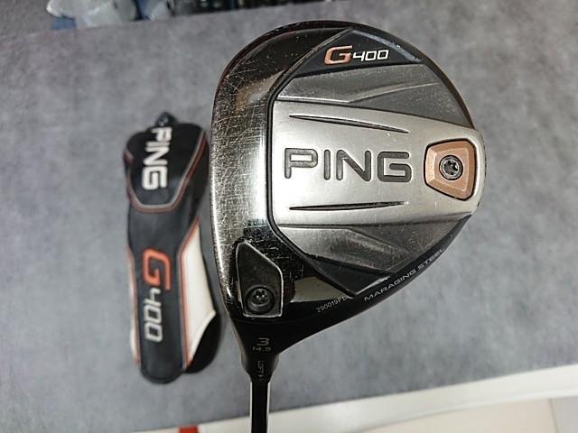 最安値に挑戦】 3W G400 ピン 左用 14.5° レフティー (S) カーボン 173