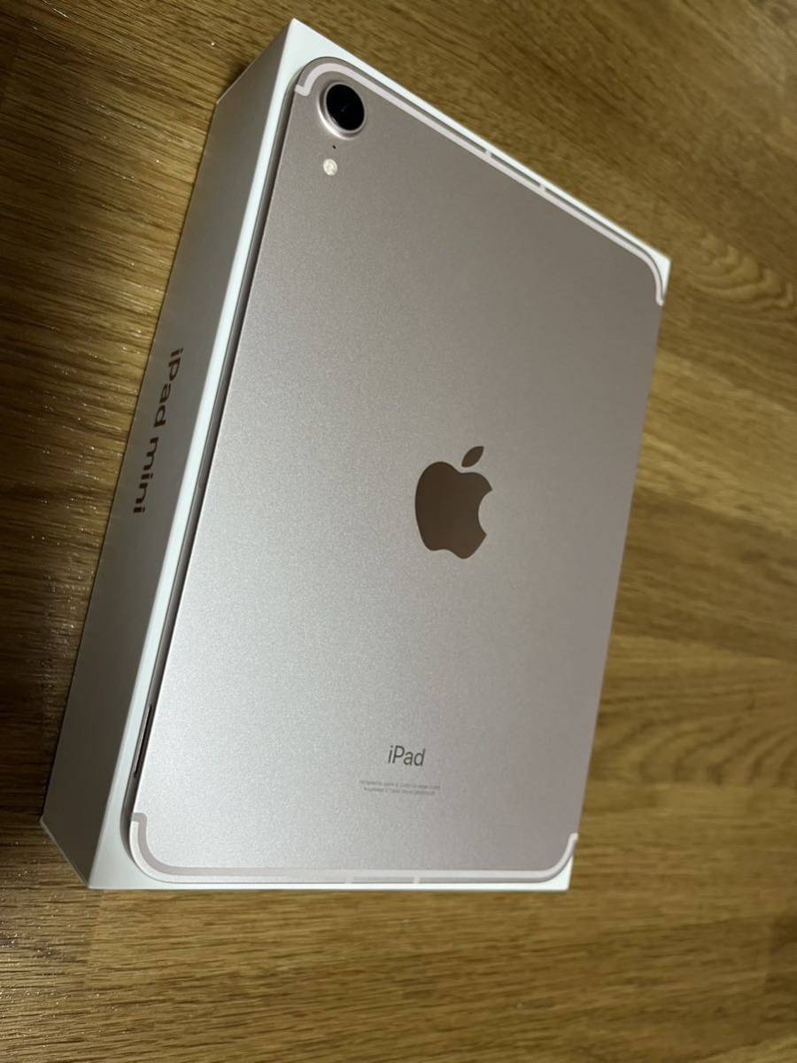 iPad mini 第6世代 Wi Fi＋Cellular GB ピンク 年モデル 美品