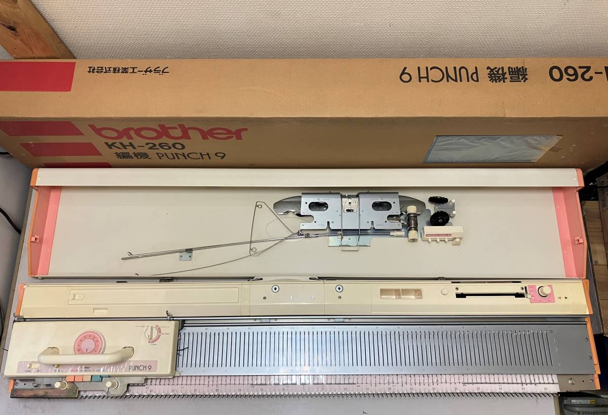SALE新作登場 ヤフオク! - 中古 編み機 brother PUNCH9 KH-260
