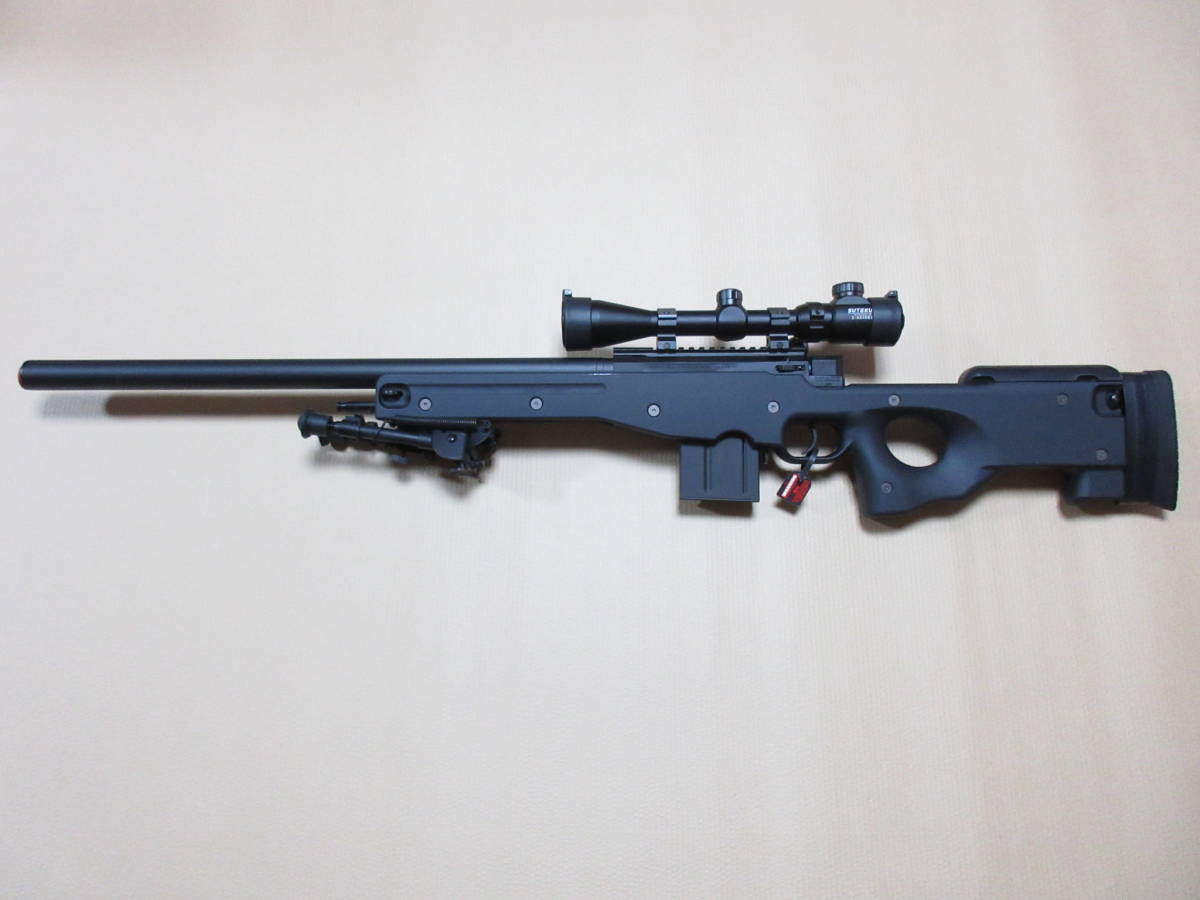 東京マルイ L96 AWS(ブラック) 封印解除 KM企画0.9Jスプリング 東京マルイ L96 AWS(ブラック) 封印解除 KM企画0.9Jスプリング