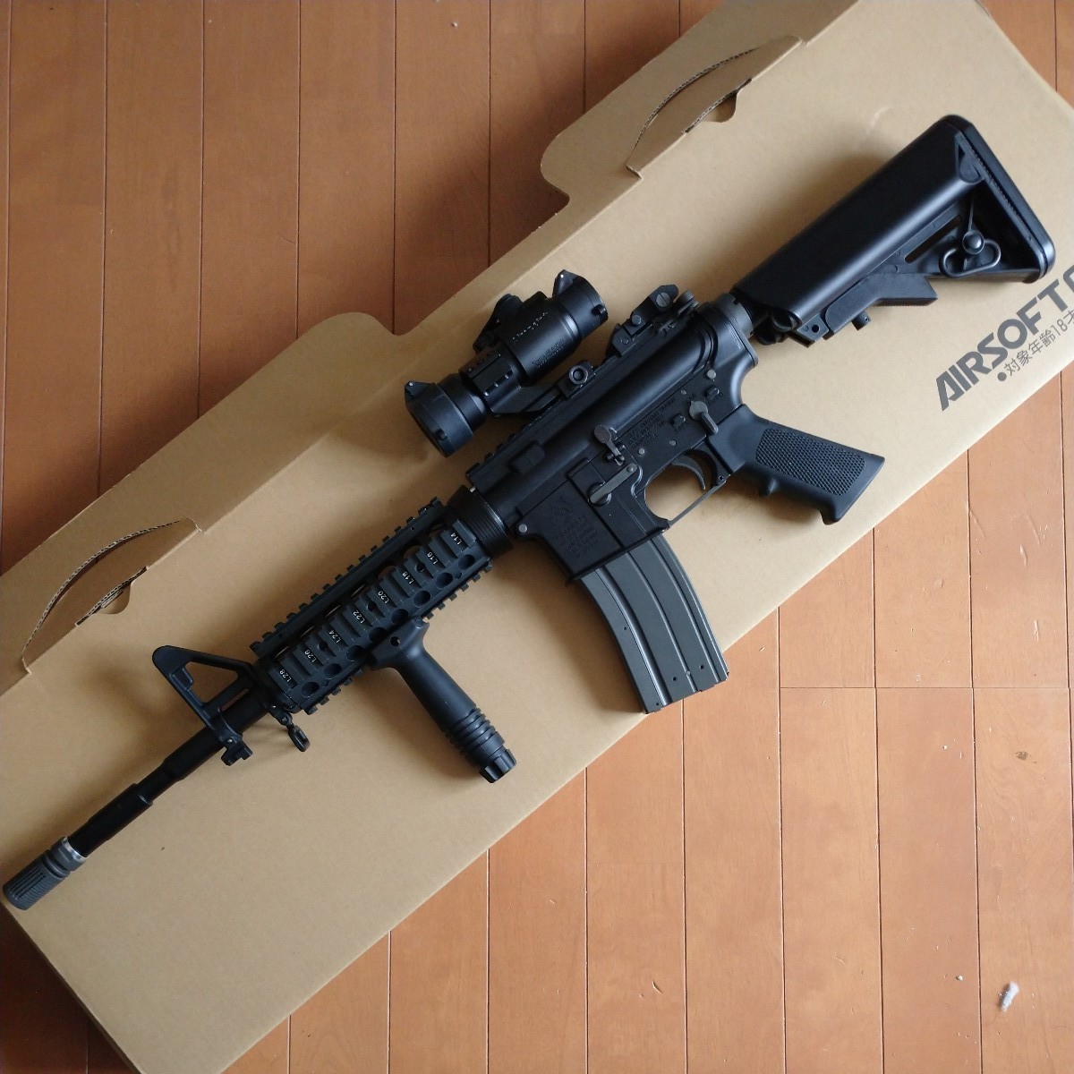 WA ウェスタンアームズ M4 フルメタルカスタム 2014 ガス漏れ無し