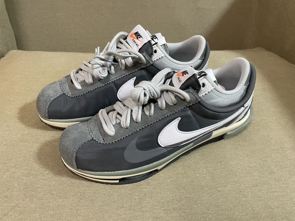 超激得在庫 新品未使用 sacai × Nike Zoom Cortez 23cm EQ76e