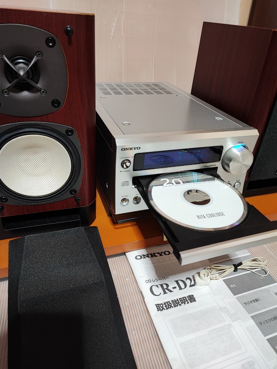 ヤフオク! - ONKYO/オンキョー CD/FMデジタルアンプ コンポ
