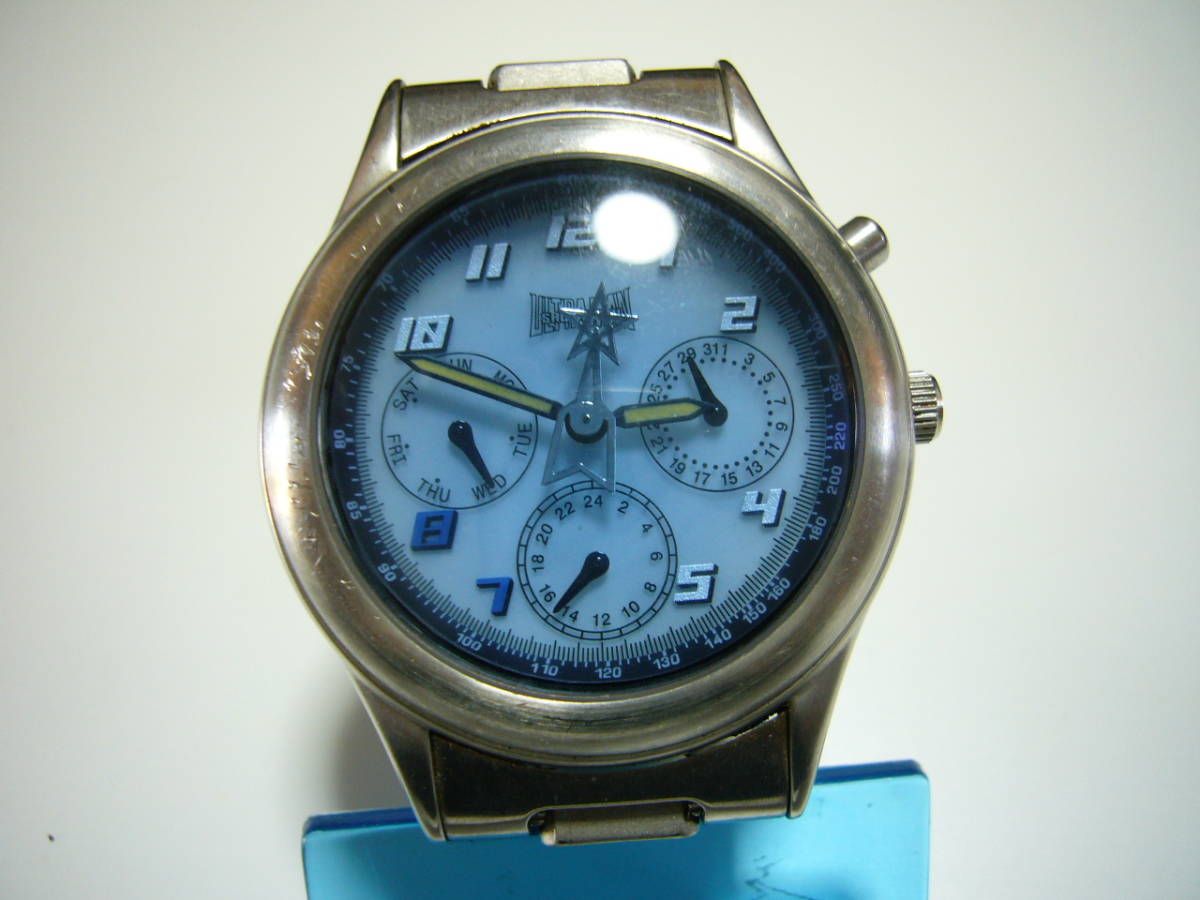 * limited goods Ultraman SHUWATCH! 1999 year serial No.0668 men's clock LIMTED EDITION