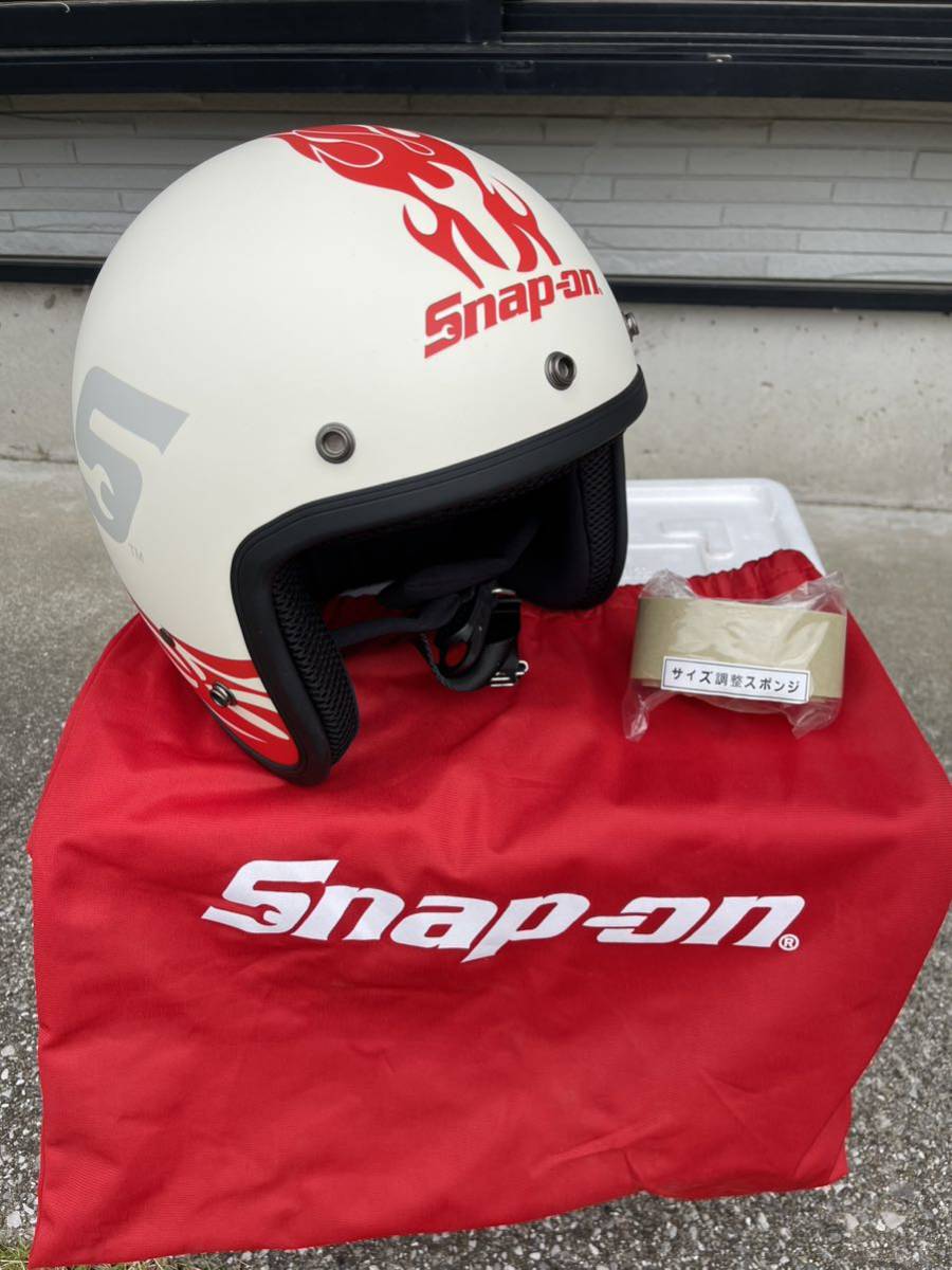 snap-on ジェットヘルメット 新品 未使用 サイズ57〜59cm - 通販