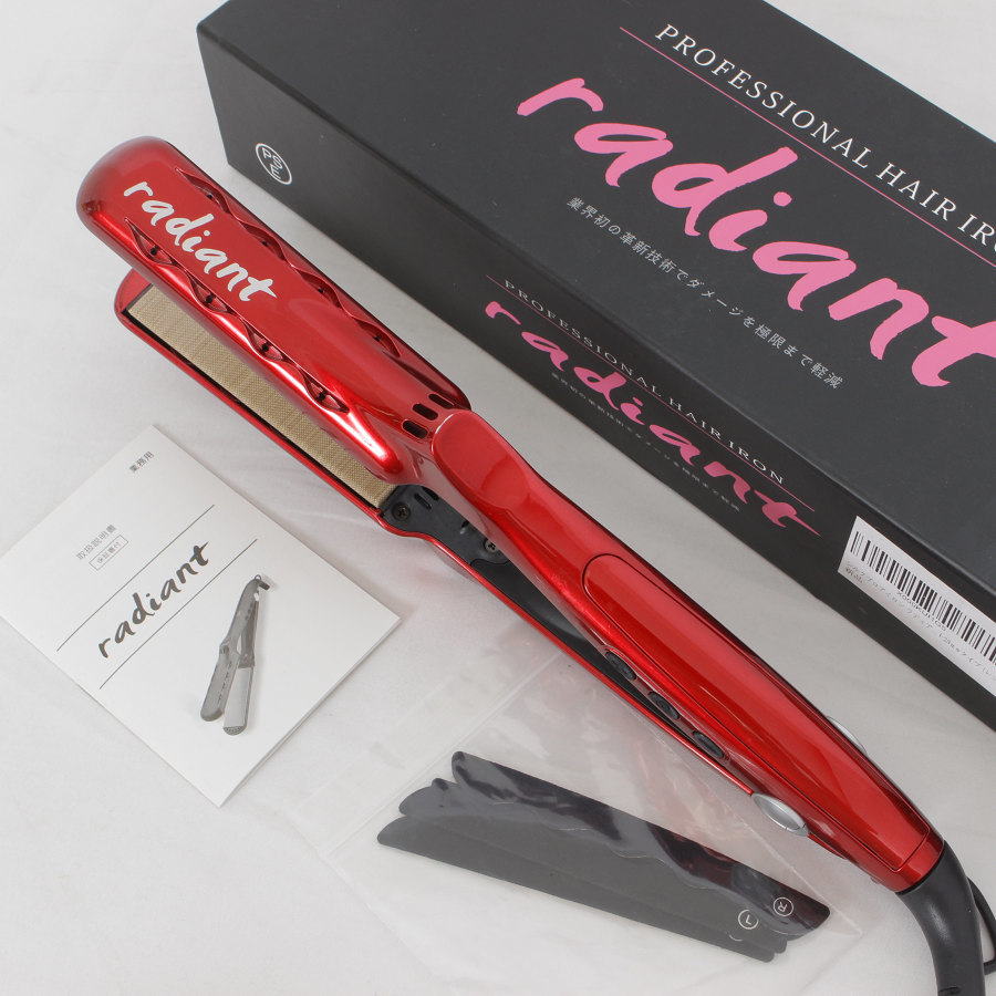 未使用品】 レッドの卸・通販 シルクプロアイロンradiant(28mmタイプ