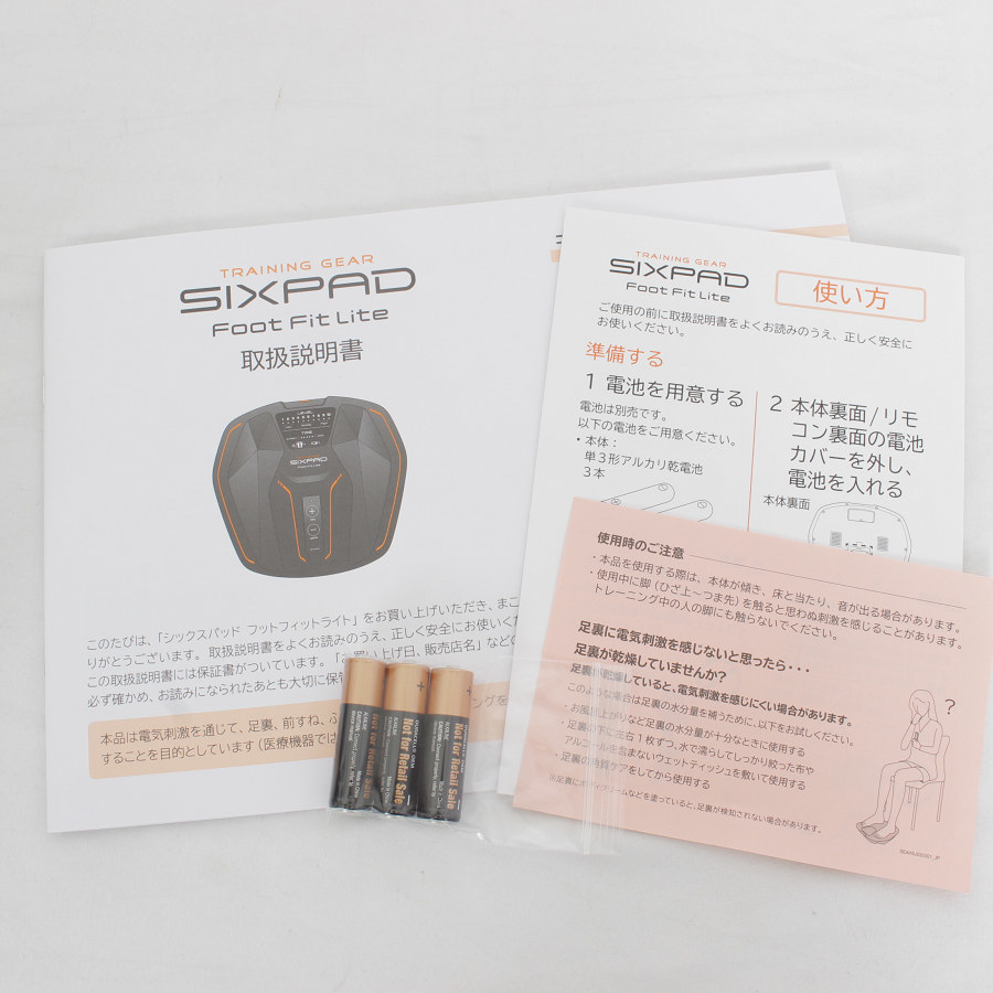 美品/正規品】MTG シックスパッド フットフィットライト SE-AH00A
