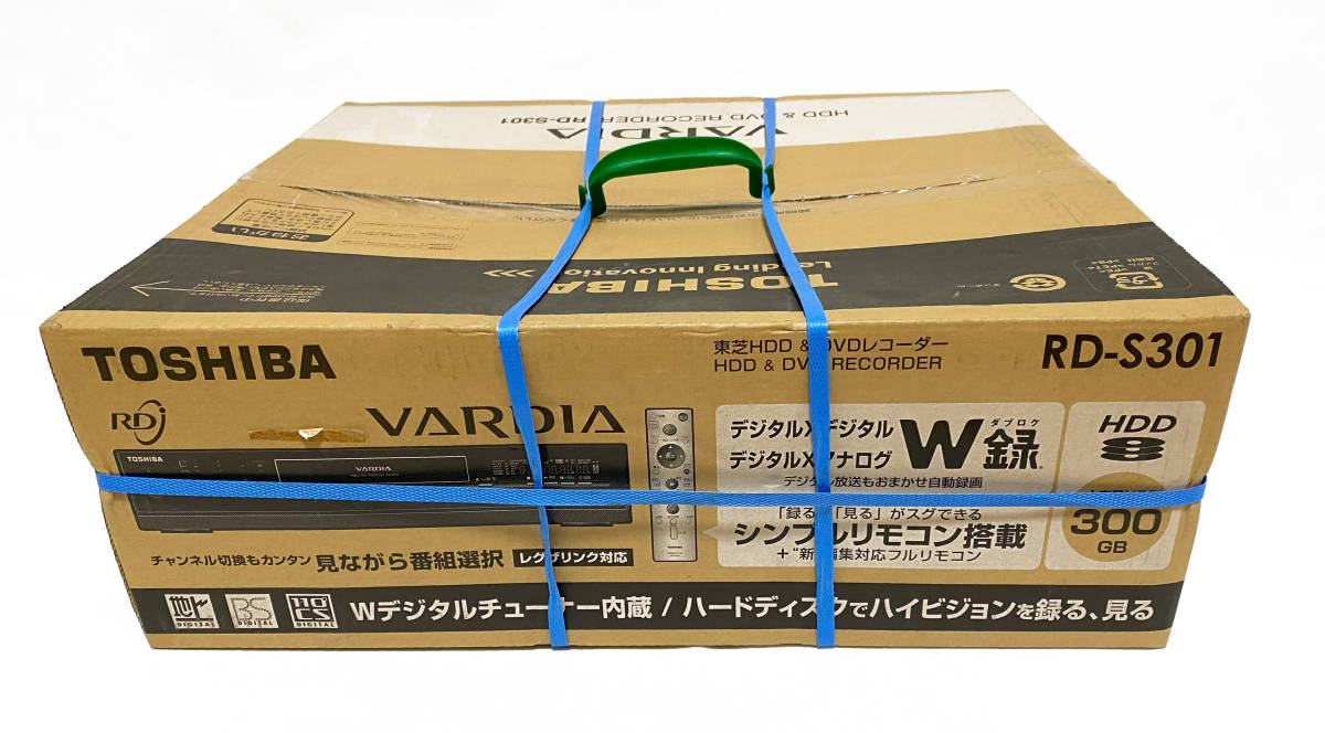 [ new goods ] Toshiba TOSHIBA RD-S301 [HDD300GB built-in DVD-RAM/-R/-RW/-R DL ground /BS/CS110 times digital built-in ]DVD recorder HDD recorder 