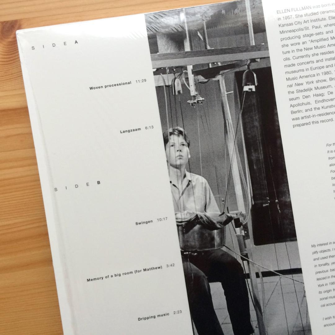 Ellen Fullman The Long String Instrument 2015年 LPレコード 未使用美盤 USミニマル/ドローン/創作楽器 Superior Viaduct SV085の画像10