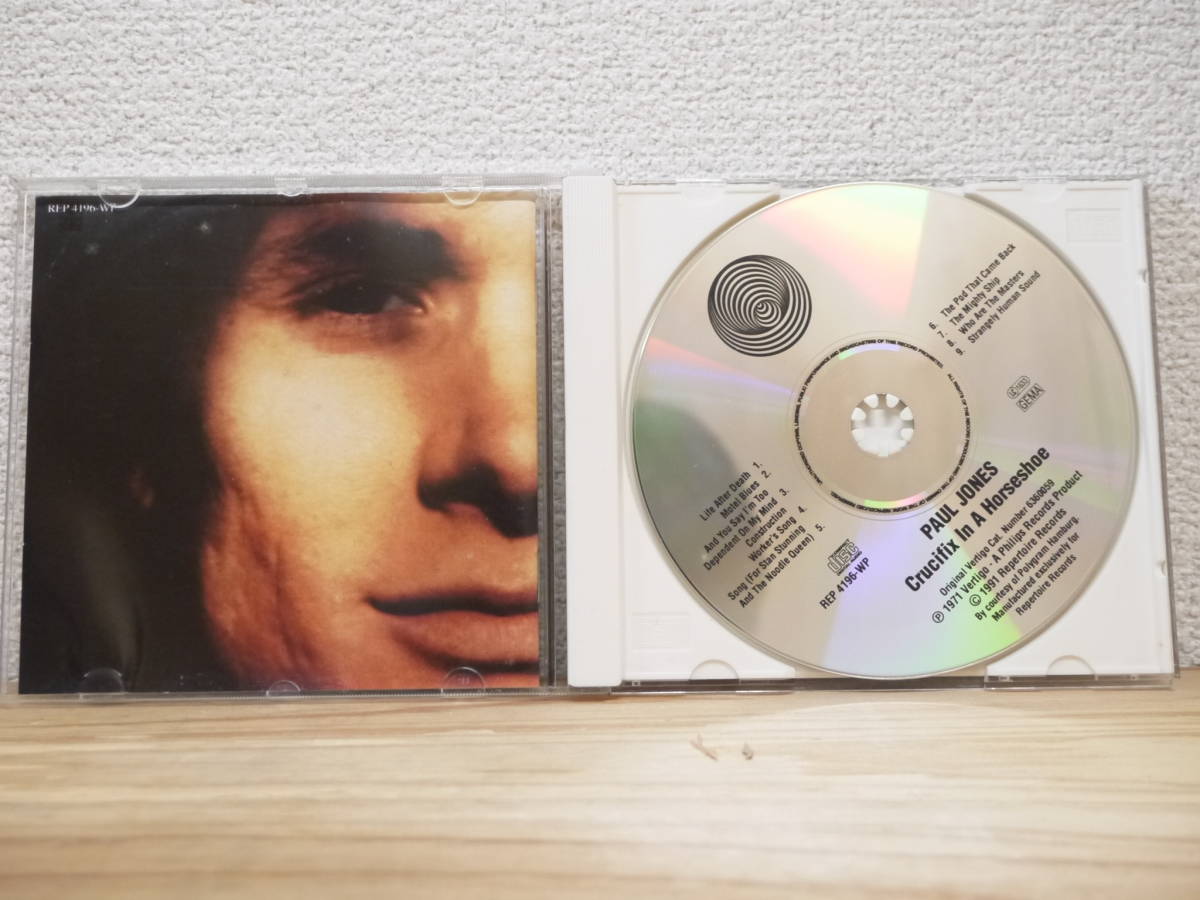 CD　PAUL JONES Crucifix In A Horseshoe　ドイツ盤　ポール・ジョーンズ　_画像4