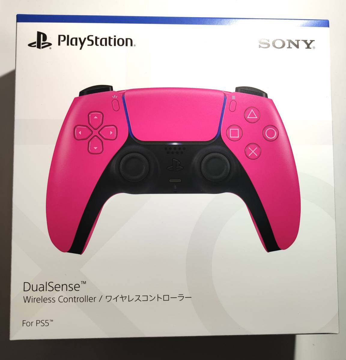 PS5 DualSense ワイヤレスコントローラー コズミックレッド ノヴァ