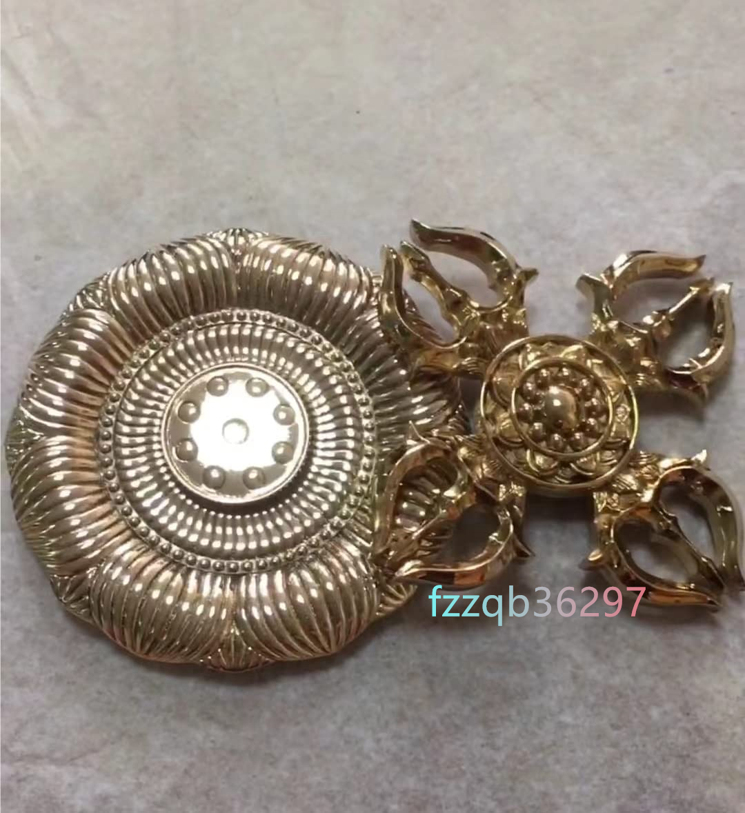 安価 十字三鈷杵 十字羯磨 寺院仏具 密教法具 十字金剛杵