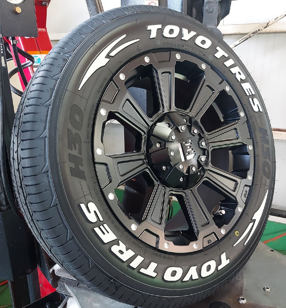 New!!LEXXEL DeathRock 200 серия Hiace TOYO H30 215/65R16 16 дюймовый новый товар колесо с шиной соответствующий требованиям техосмотра van стандарт 