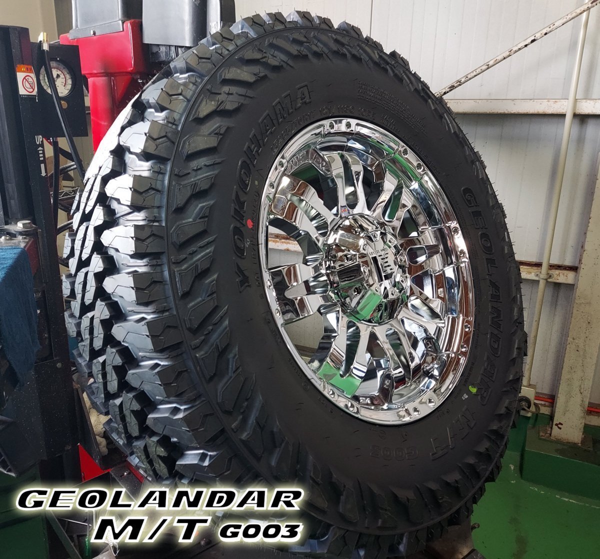 LEXXEL Balano JK JL ラングラー 17インチ ヨコハマ ジオランダー MT G003 265/70R17 285/70R17 33x12.50R17 35x12.50R17_画像2