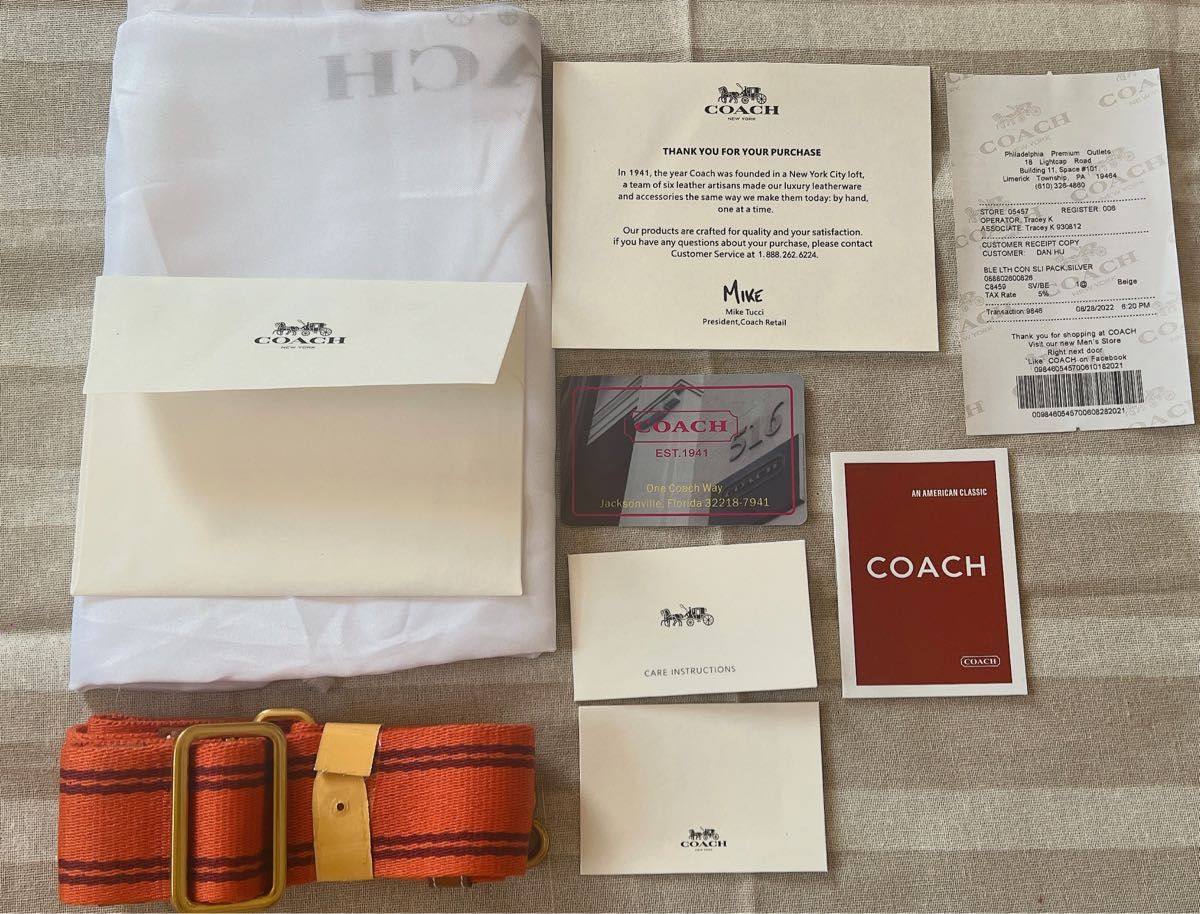 新品未使用☆COACH フィールドトートバッグ22 カラーブロック 2way