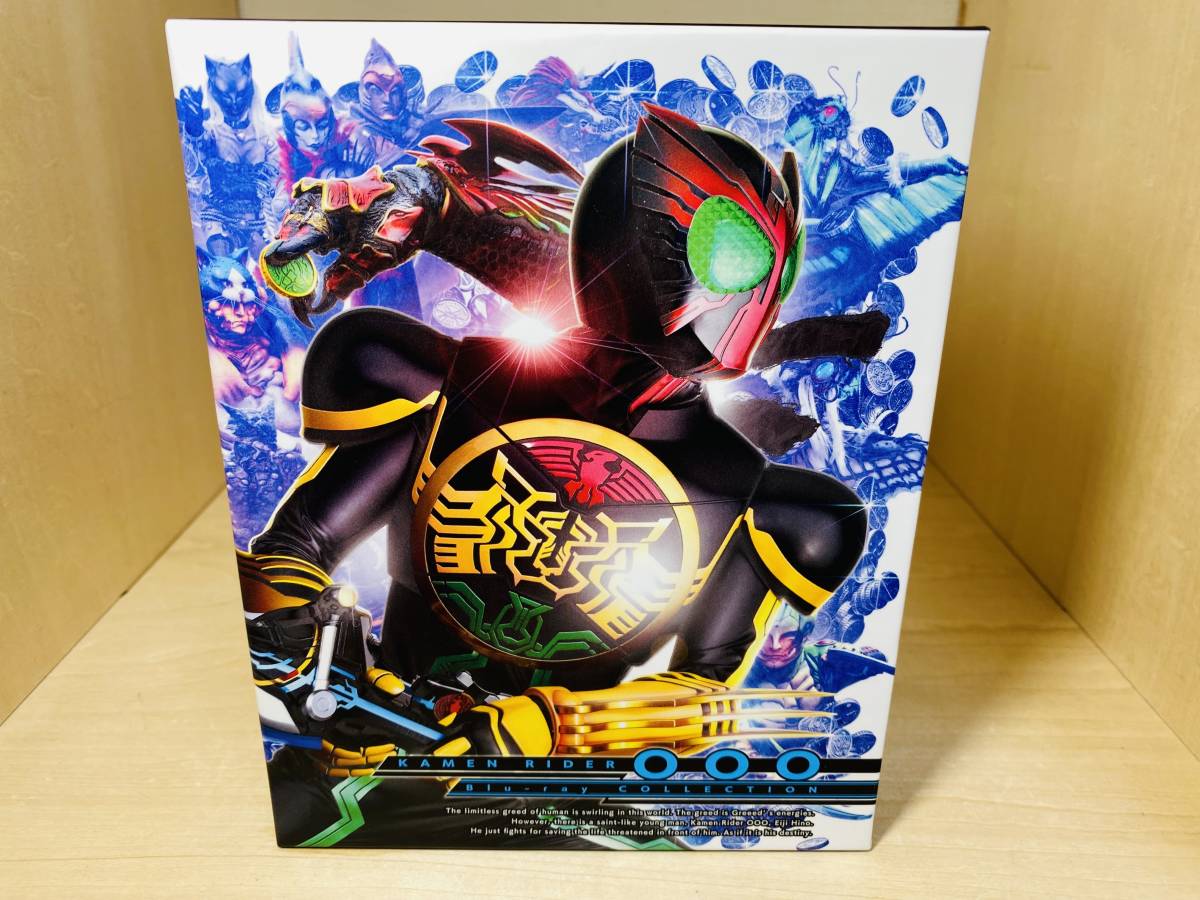 送料無料 仮面ライダーOOO (オーズ) Blu-ray BOX 全3巻セット (初回