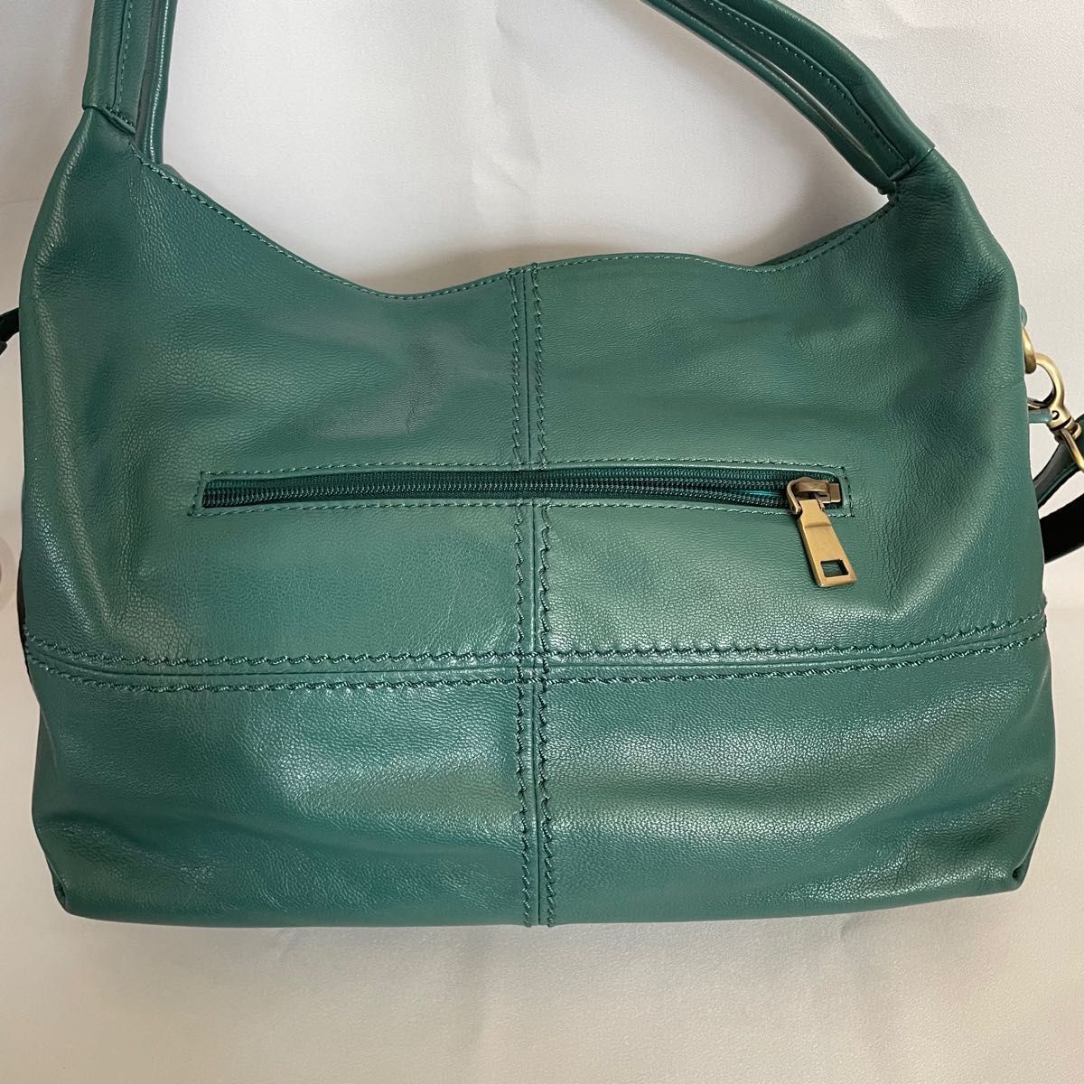 LUPUY リュピュイ バッグ ハンドバッグ ショルダーバッグ 2way 本革 レザーショルダーバッグ トートバッグ グリーン