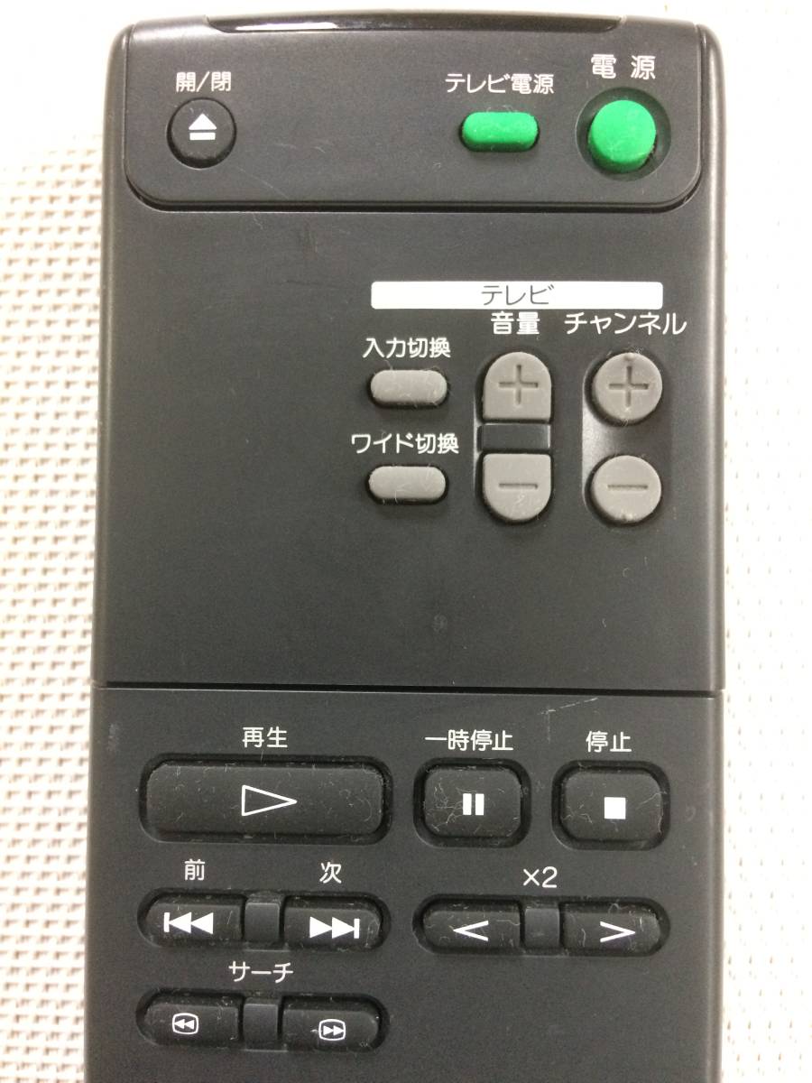 送料無料 SONY ソニー 純正 DVDプレーヤー DVP-S3000 用リモコン RMT