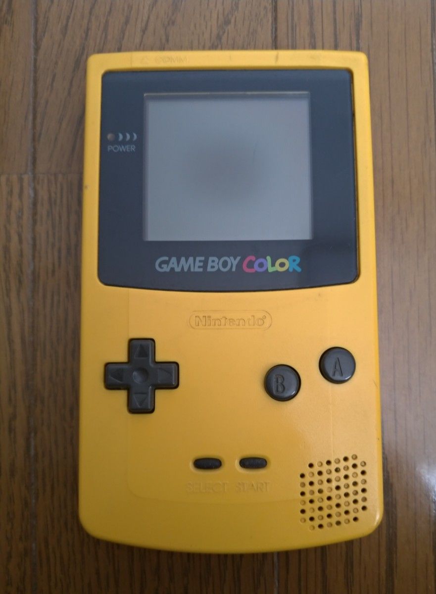 予約販売 ゲームボーイカラー イエロー スタートボタン ジャンク扱い 本体