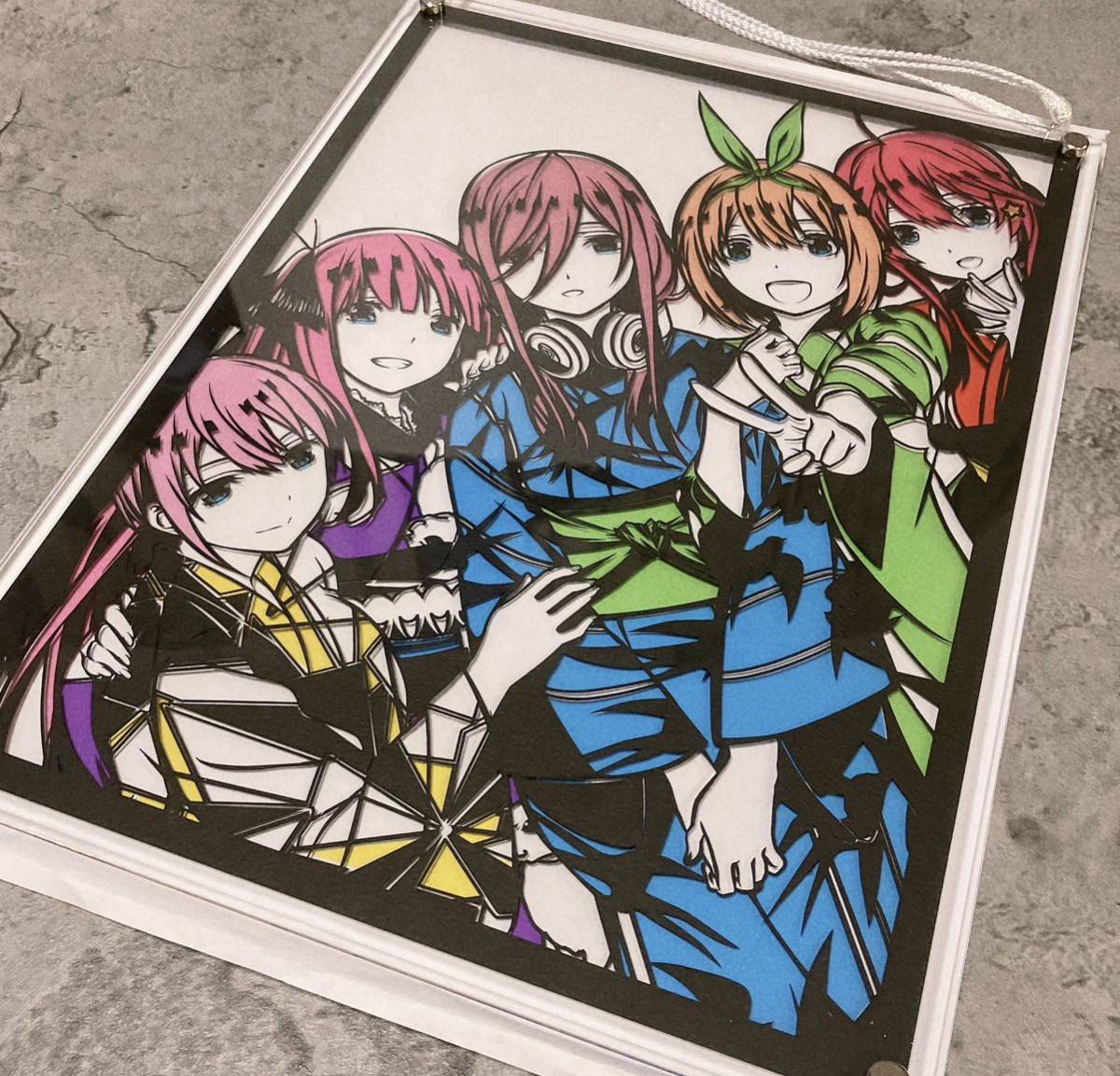 希少 美品 五等分の花嫁 キリトリエ 浴衣でピース 110枚限定品