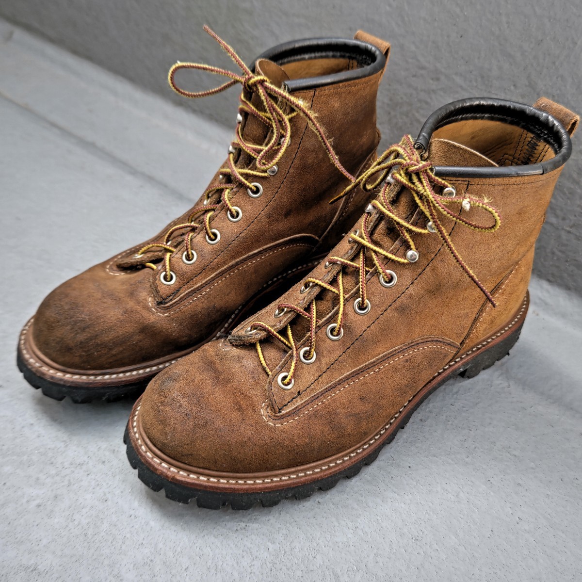 Yahoo!オークション - Red Wing ラインマン 2937 スエード【US8 Yahoo!オークション - Red Wing ラインマン 2937 スエード【US8