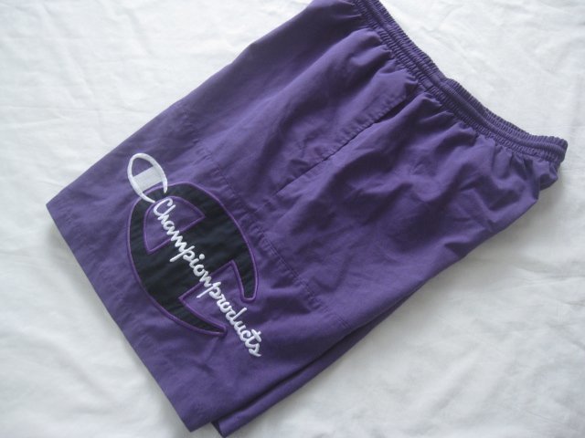 90\'s/90 period Champion Champion short pants purple O