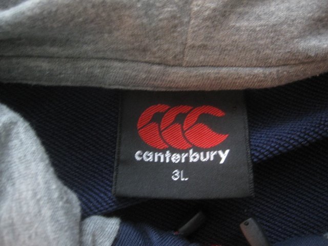 Canterburyカンタベリー日本代表ジップアップパーカー3L | www