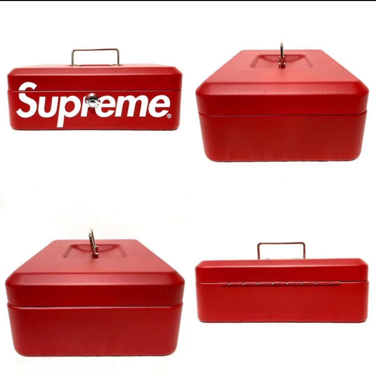 最安値　supremeシュプリーム　Lock box 金庫　小物入れ