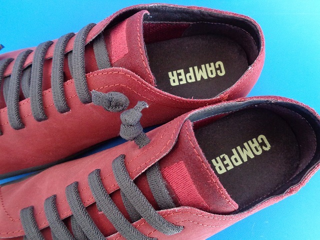 12529# beautiful goods top class CAMPER PEU Camper peu leather shoes red 17665-131