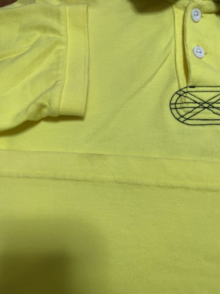 ［CANTERBURY OF NEW ZEALAND］カンタベリー　半袖　ポロシャツ　黄色　Sサイズ Y968_画像7