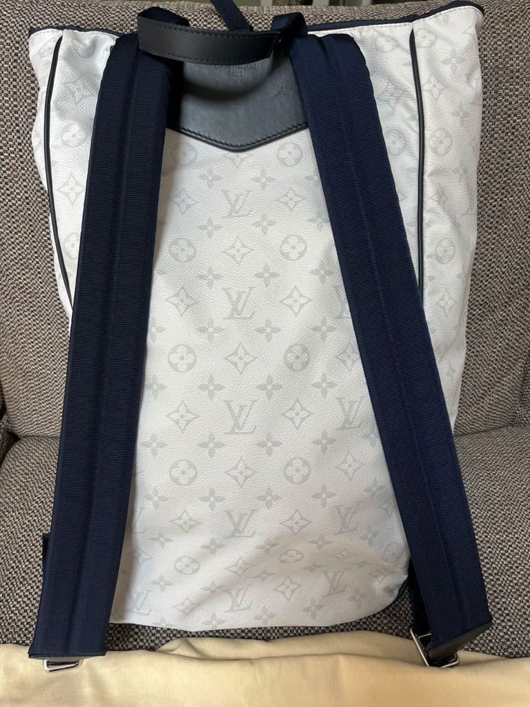 1円スタート！ルイヴィトン ウルトラライトキャンバス バックパックM41706 リュックサック モノグラム キムジョーンズ LOUIS VUITTON_画像2