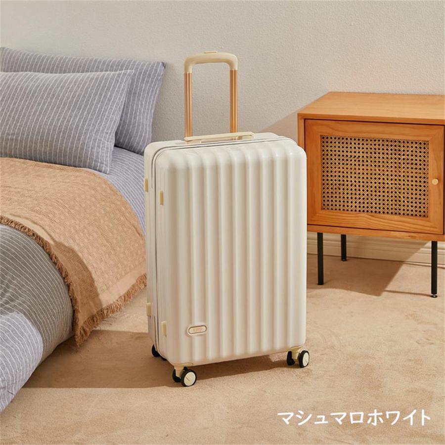 スーツケース 軽量 小型 Mサイズ 約65 L おしゃれ 短途旅行 出張 3-6日用 かわいい ins人気 キャリーケース キャリーバッグ_画像7
