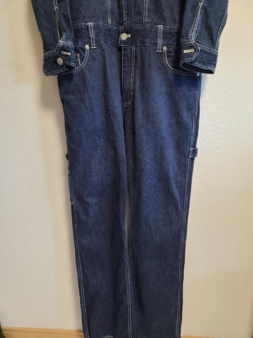 バンソン VANSON デニム つなぎ ジャンプスーツ オールインワン 長袖
