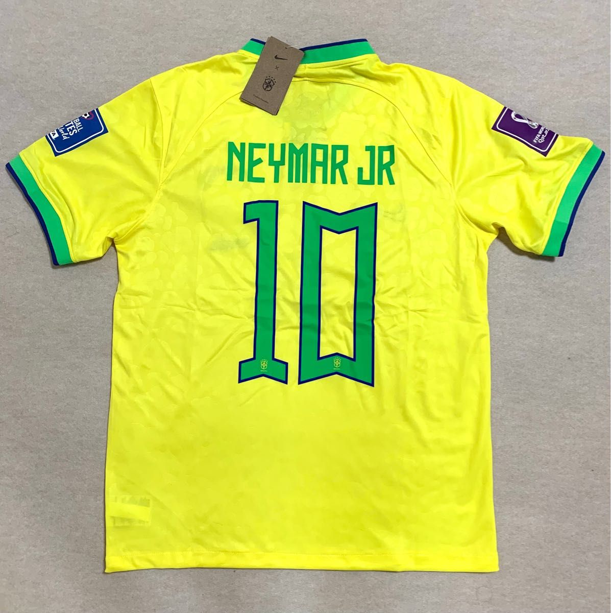ワールドカップ2022 ブラジル代表ネイマール選手ホーム レプリカ ワールドカップ2022 ブラジル代表ネイマール選手ホーム レプリカ