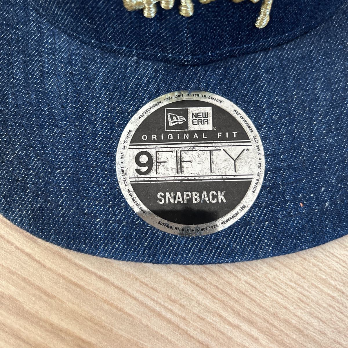 NEW ERA ニューエラ Stussy ステューシー デニムキャップ の商品 NEW ERA ニューエラ Stussy ステューシー デニムキャップ の商品