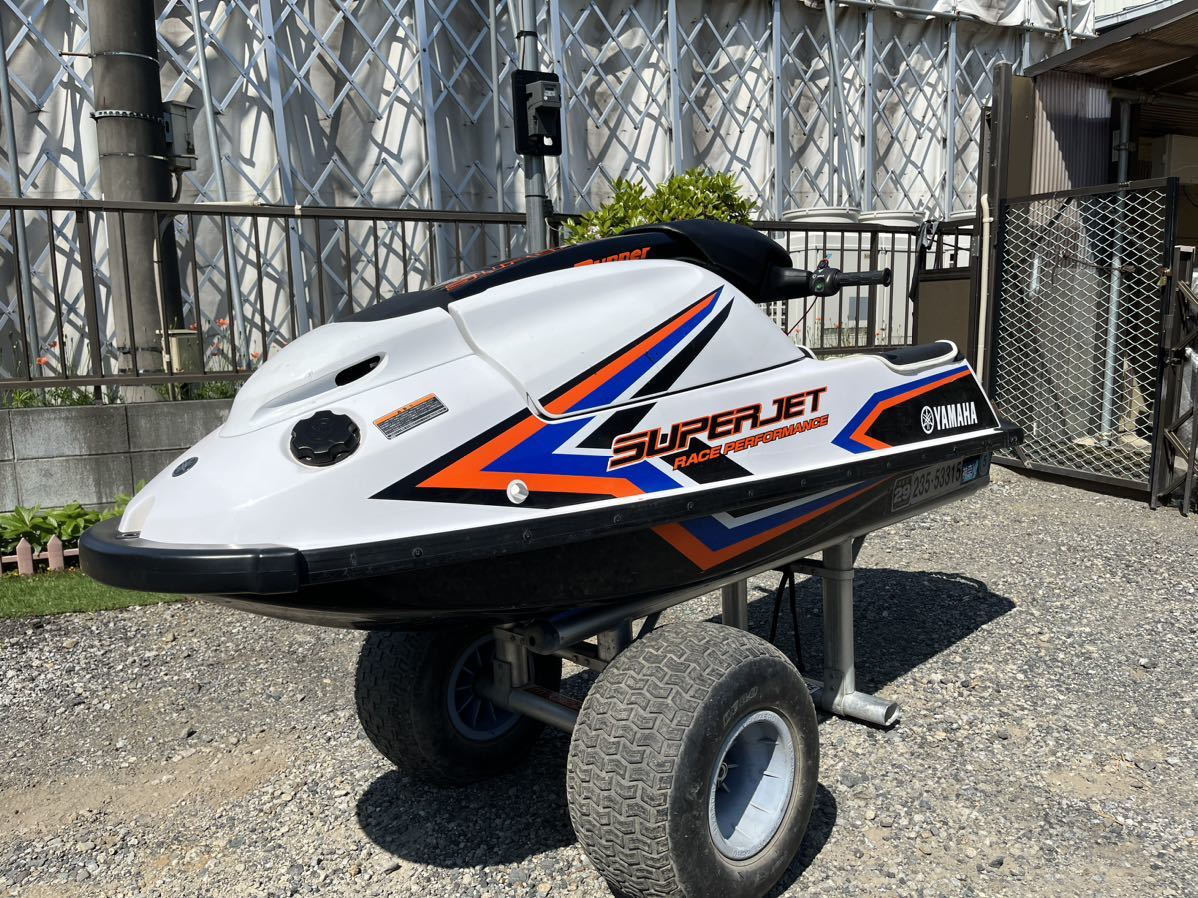 YAMAHA SJスーパージェット!稀少後期ワイドハル!ほぼ YAMAHA SJスーパージェット!稀少後期ワイドハル!ほぼ