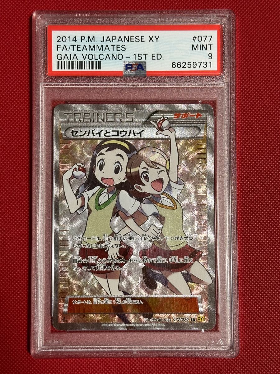 ポケカ センパイとコウハイsr 1ED PSA9 | noonanwaste.com