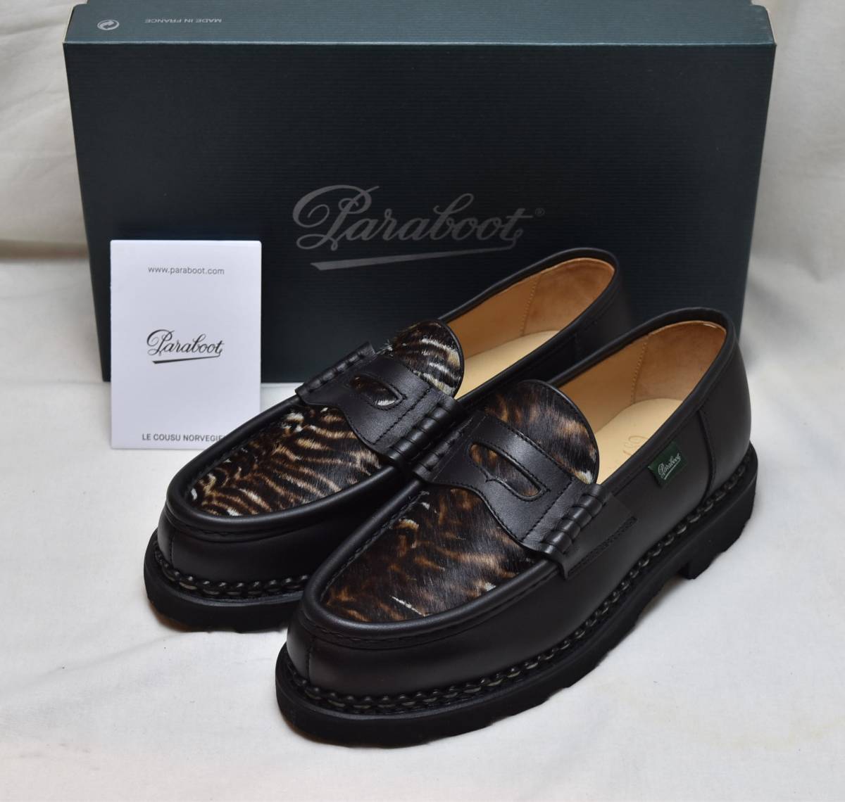 45%OFF!! パラブーツ paraboot ランス REIMS TIGER FUR COLLENCTION