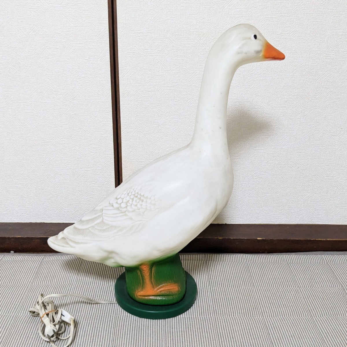 ヤフオク! - 希少レア 昭和レトロ当時物 アヒル スタンドライト 照明