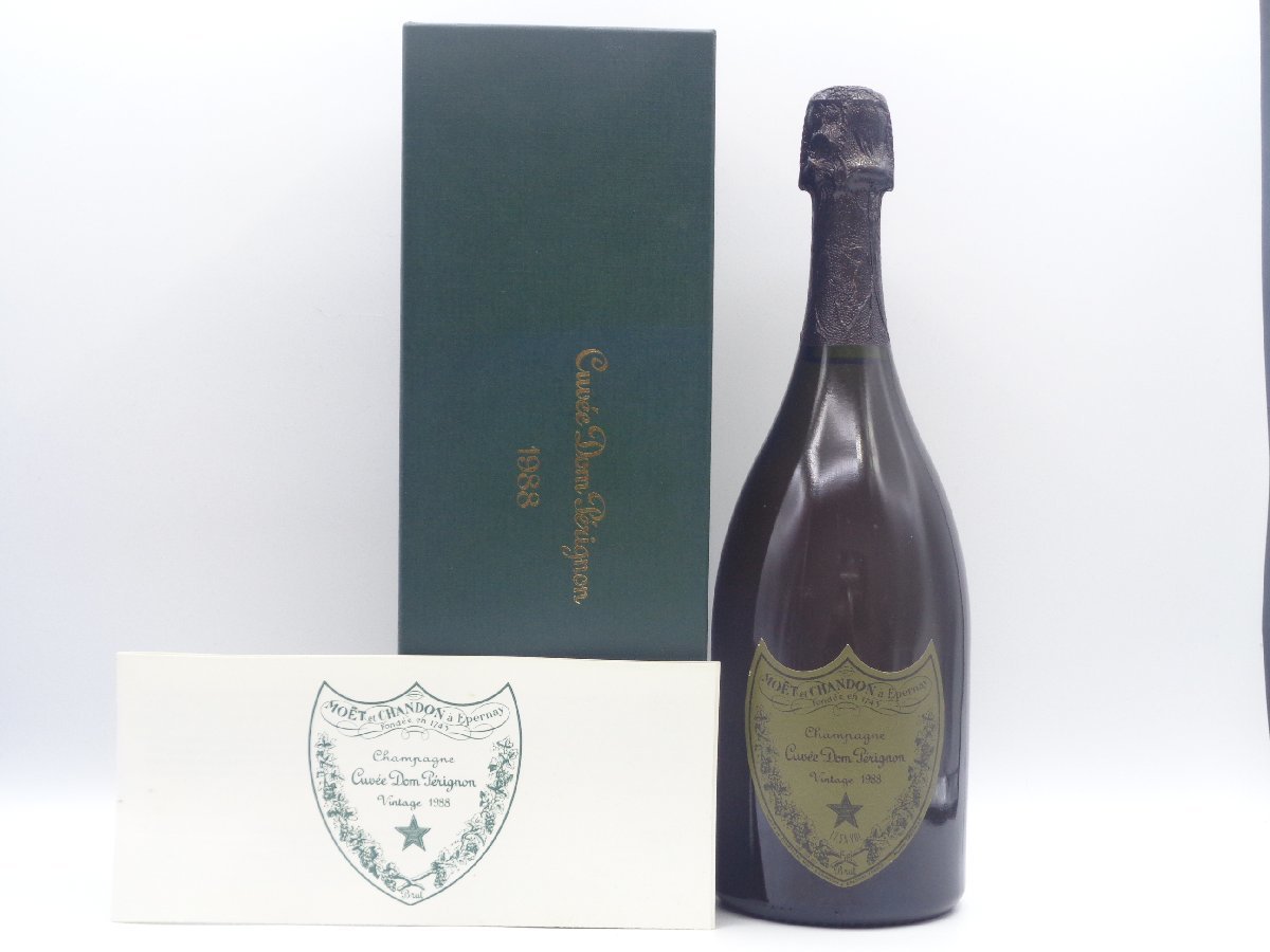 1円】~ Dom Perignon 1988 ドンペリニヨン シャンパン 箱入 未開封 古