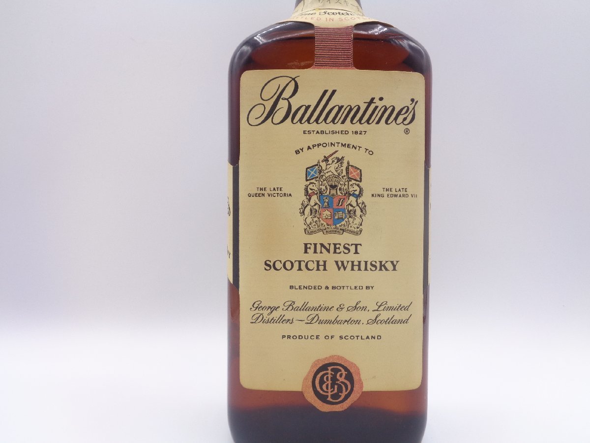 BALLANTINE'S FINEST バランタイン ファイネスト 赤青旗 スコッチ