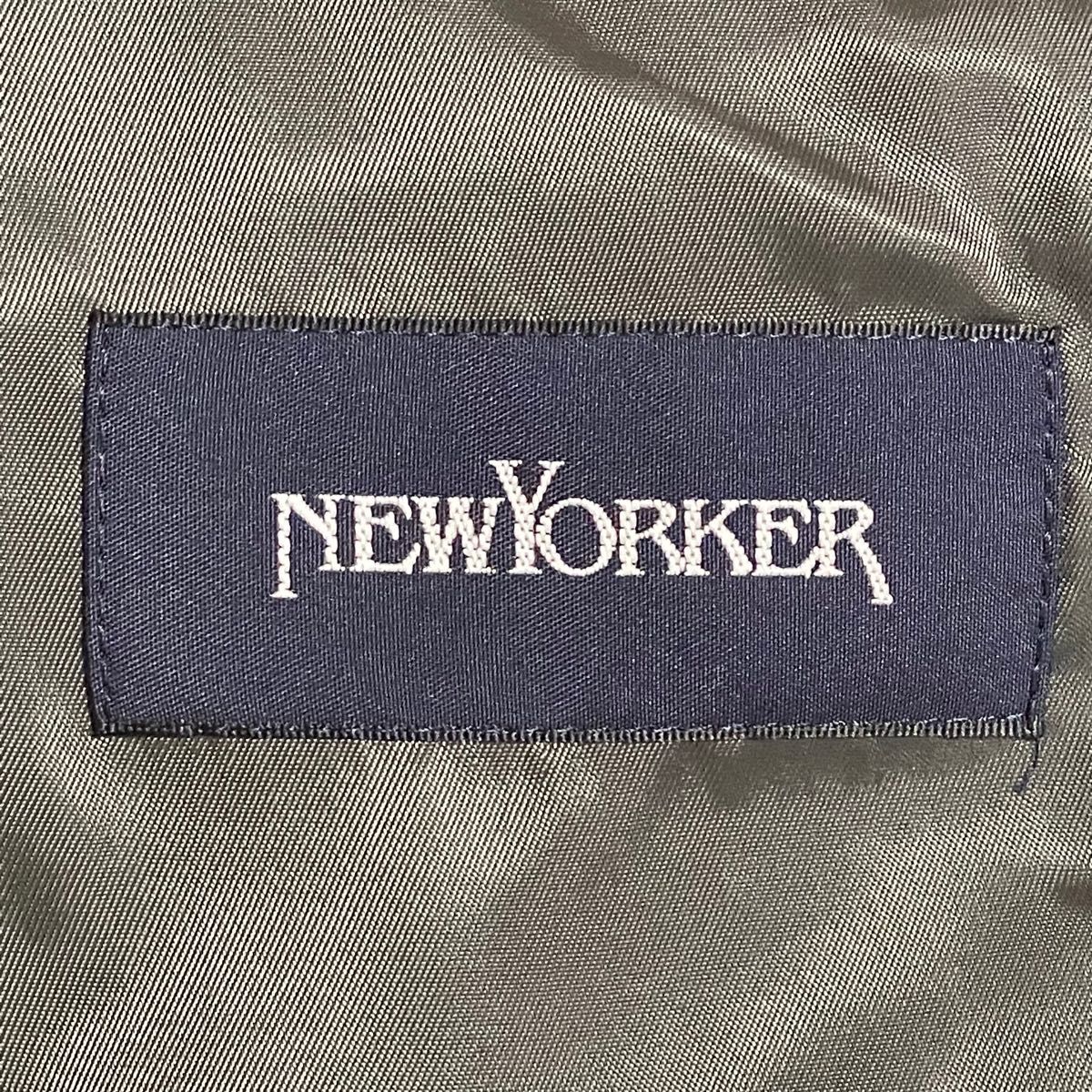 ニューヨーカー【紳士の着こなし】NEWYORKER セットアップ スーツ 人気
