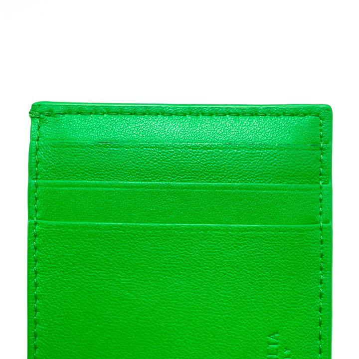 未使用 Bottega Veneta カードケース マキシ グリーン カセット | opts