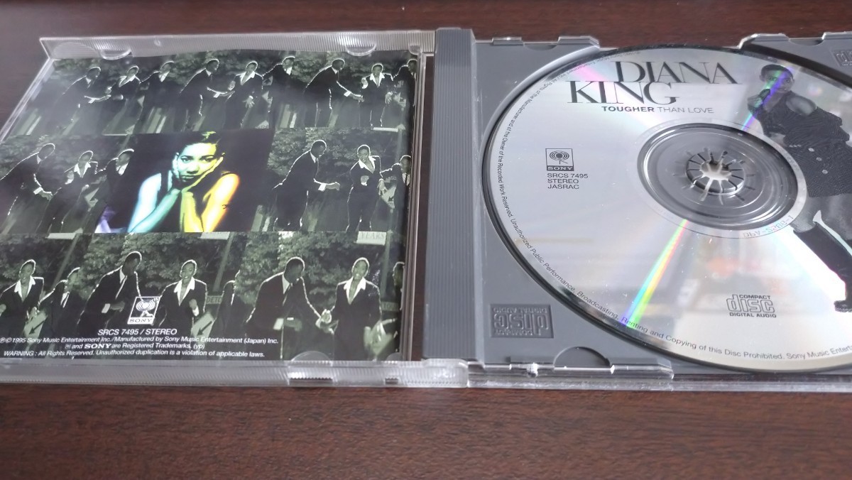 [CD]DIANA KING ダイアナ・キング『TOUGHER THAN LOVE タファー・ザン・ラブ』（1995）（日本盤）_画像2