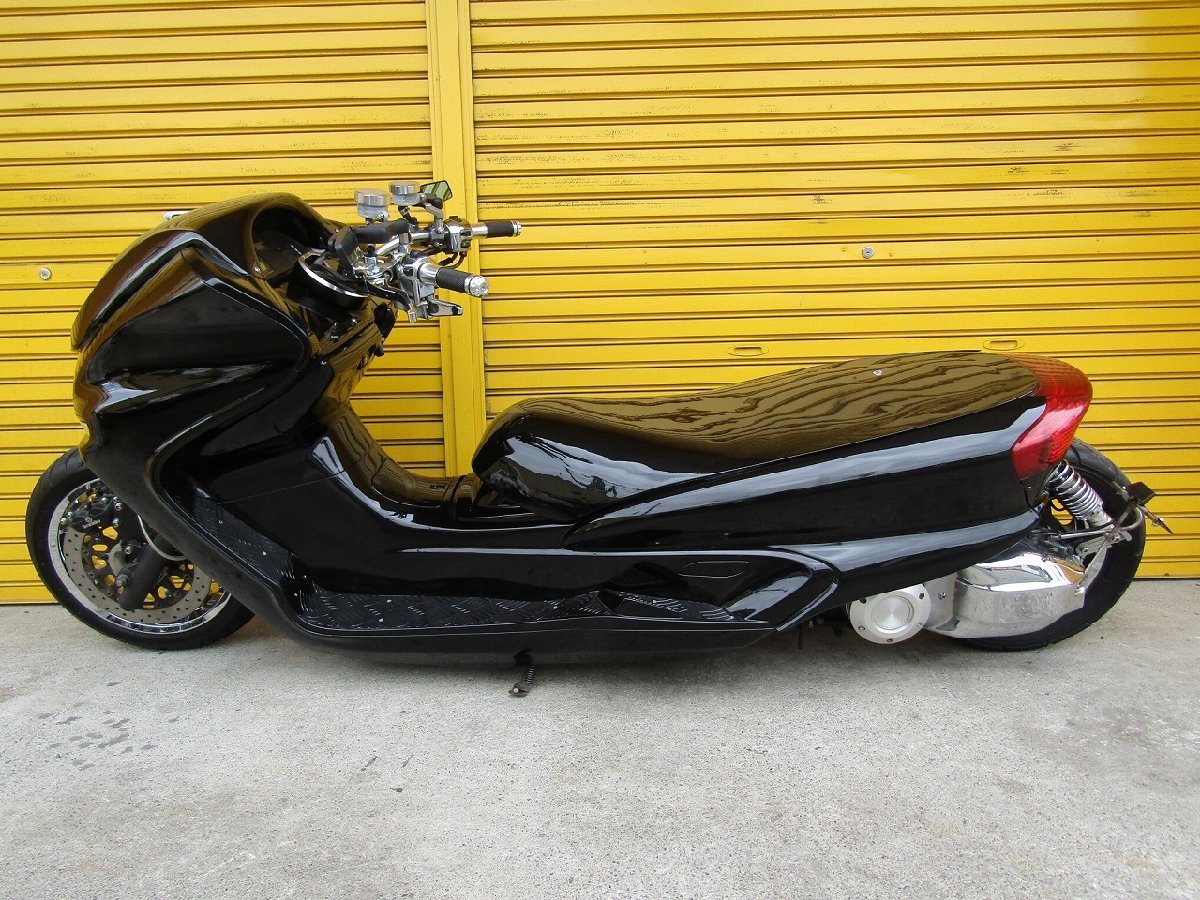  used present condition Yamaha YAMAHA Majesty 250 SG03J Long Wheel lowdown S tire Brembo De Ville custom vehicle 